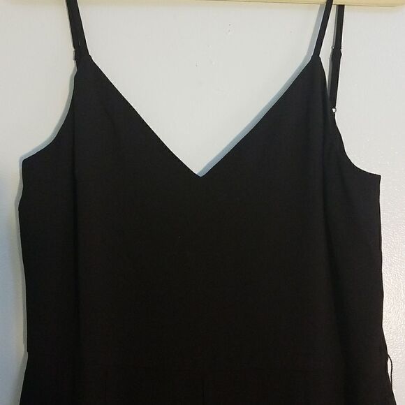 Dress the Population,  black jumper,spaghetti strap, straight leg. Size XL. NWT. - Picture 2 of 6